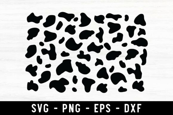 Cow Print Svg: Graphics for Crafts and Creative Design