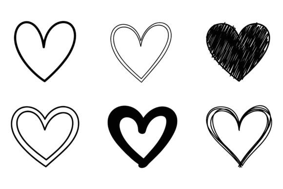 Hand Drawn Heart SVG Bundle: A Designer’s Take on Love-Filled Graphics