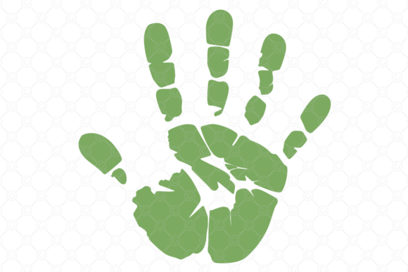 Handprint SVG, Graphics, Crafts