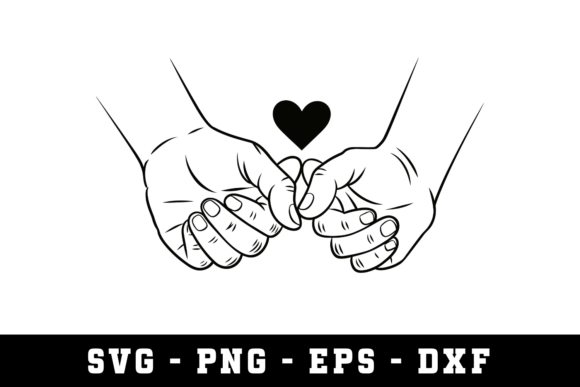 Handshake SVG Design for Crafts and Graphics