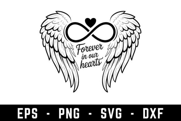 In Love Memory SVG Cut File: A Versatile Graphic for Crafts and Branding