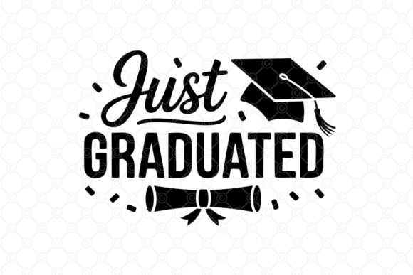 Just Graduated SVG Review: A Versatile Graphic for Crafts and Commercial Projects