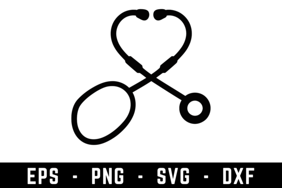 Stethoscop SVG Design: A Versatile Graphic for Crafts and Creative Publishing
